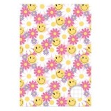 Caiet A4 de Geometrie, Copertă cu Model Floral, 24 File, CMCLASS