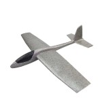 Avion Zburator, Cyrax, Tip Planor, 83 cm Lungime, +3 Ani, din Polistiren, Aruncare 10 - 30 m, Gri