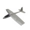 Avion Zburator, Cyrax, Tip Planor, 83 cm Lungime, +3 Ani, din Polistiren, Aruncare 10 - 30 m, Gri