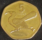 Moneda exotica 5 THEBE - BOTSWANA, anul 2013 *cod 193, Africa