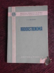 RADIOASTRONOMIA - I.S. SKLOVSKI foto
