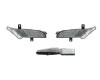 Set lampa semnalizare laterala PORSCHE CAYENNE (955/9PA), 2007-03.2010, cu parking light; LED; transparent; TUNING,