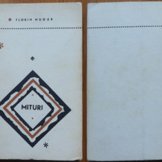 Florin Mugur , Mituri , 1967 , editia 1 cu autograf