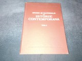 STUDII SI MATERIALE DE ISTORIE CONTEMPORANA VOL 1 1956