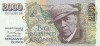 ISLANDA █ bancnota █ 2000 Kronur █ 1986 █ P-57 █ UNC █ necirculata