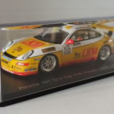 Macheta Porsche 911 GT3 Cup (997) Supercup 2007 - Spark 1/43