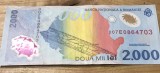 (1) Romania bancnota 2000 lei 1999