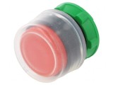 Comutator apăsare 22mm roșu stabilizat