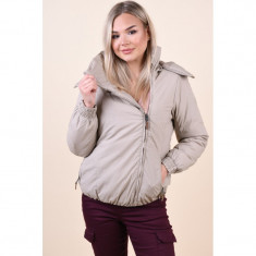 Geaca Groasa Cu Gluga Stitch&amp;amp;Soul Lisbet Middle Beige foto