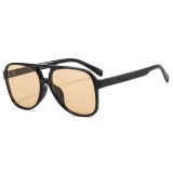 Ochelari de soare cu protectie uv cu lentile polarizate pc (98061), aviator, negru