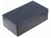 Carcasa ABS, 110mmx191mmx61mm, IP54, HAMMOND - 1591ESBK