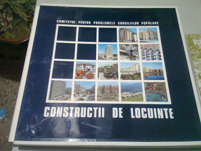 CONSTRUCTII DE LOCUINTE - GABRIEL RADULESCU (ALBUM ILUSTRAT) foto