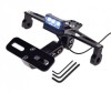 Suport numar inmatriculare moto universal (negru)