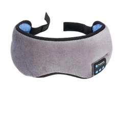 Masca de dormit FOXMAG24, Bluetooth 5.0, Gri