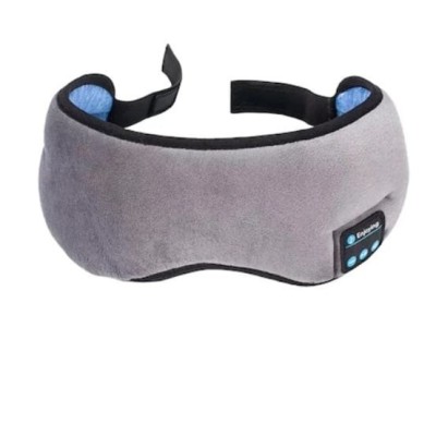 Masca de dormit FOXMAG24, Bluetooth 5.0, Gri foto