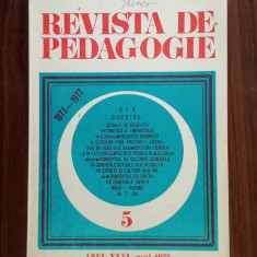 Revista de pedagogie Nr. 5/1977