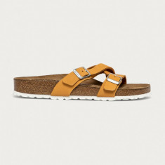 Birkenstock papuci Madrid femei, culoarea portocaliu 1018804