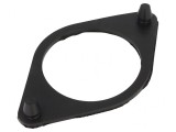 Şaibă gumă 78x128mm Duritate Shore 68&plusmn;5 Orificii montaj 2