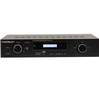 Amplificator 360 W 2 canale 4 ohmi cu tuner FM, Bluetooth, USB foto