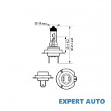 Set 2 becuri far h7 55w 12v vision philips UNIVERSAL Universal #6, Array