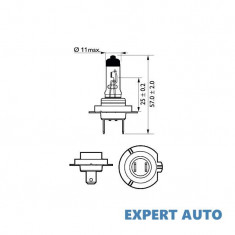 Bec far h7 55w 12v longer life ecovision (cutie) philips UNIVERSAL Universal #6