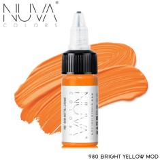 Tus Micropigmentare - NUVA Colors &ndash; 15ml - 980 Bright Yellow