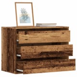 Cumpara ieftin Dulap colț cu sertare lemn vechi 80x41x58 cm lemn prelucrat
