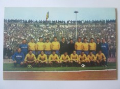 Foto echipa de fotbal a Romaniei 1965-1966,antrenori:Ilie Oana si Stefan Covaci foto