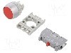 Intrerupator ac&amp;#355;ionat prin apasare, 22mm, seria SP22, IP65, SPAMEL - SP22-KC-01