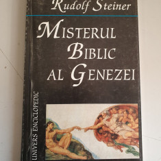MISTERUL BIBLIC AL GENEZEI - RUDOLF STEINER