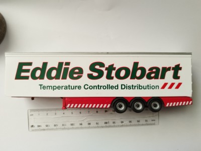 bnk jc Oxfort Diecast STOB034 Scania Eddie Stobart - remorca frigorifica foto