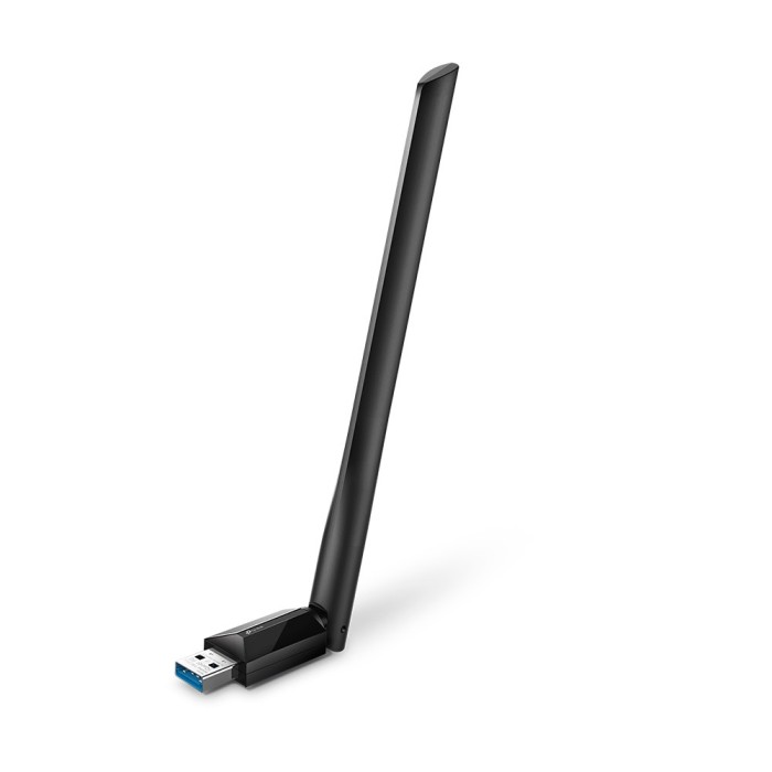 ADAPTOR RETEA TP-LINK AC1300, extern wireless 2.4 GHz | 5 GHz, USB 3.0, port, 1300 Mbps, antena externa x 1, &quot;Archer T3U Plus&quot; (timbru verde 0.18 lei)
