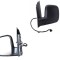 Oglinda exterioara VW Caddy 3/Life (2K) 03.2004-06.2010 Partea Stanga Crom Asferica Electrica Cu Incalzire, carcasa neagra, View Max