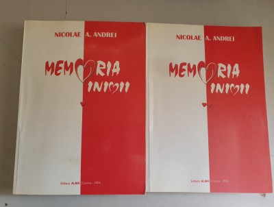 Nicolae A.Andrei - Memoria inimii - 2 volume foto