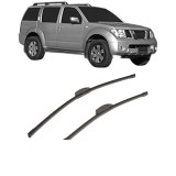 Cumpara ieftin Set stergatoare auto NISSAN PATHFINDER III VAN (R51_) din 2013-2014, pentru parbriz auto, 2 bucati, Bosch Aerotwin Retrofit, din cauciuc siliconat rez