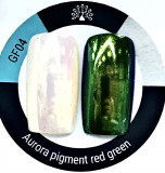 Cumpara ieftin Pigment Unghii, Aurora red green GF04
