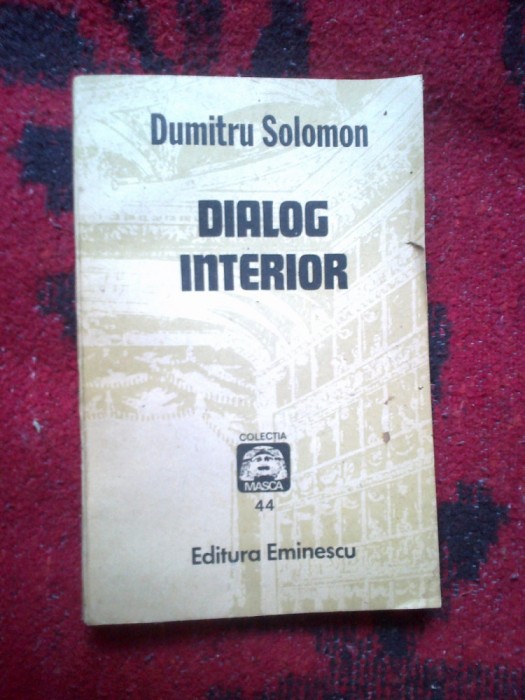 h4 Dialog interior - Dumitru Solomon
