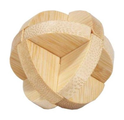 Joc logic IQ 3D Puzzles in cutie metalica-3, Fridolin foto