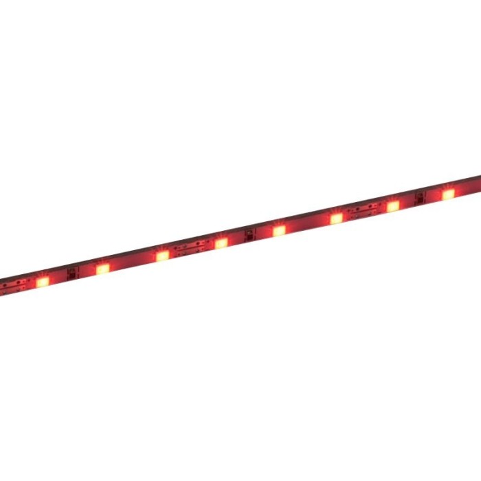 Bara LED 2835 elSales ELS-BL28R tensiune 12V, culoare rosu , lungime 1 m, latime 4 mm