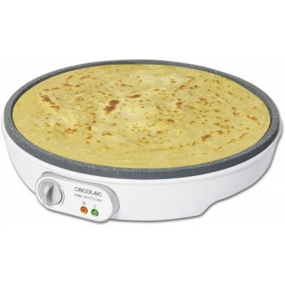Aparat pentru preparat clatite Cecotec Fun Crepestone, 1000 W, diametru 30 cm, piatra antiaderenta foto