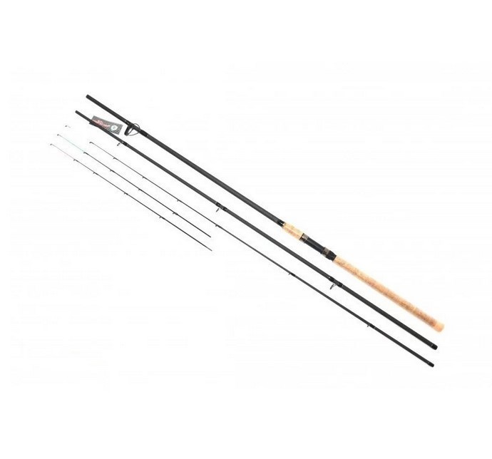 Lanseta feeder BlackFox TFD-4, 3,3 metri,TELE 330, 3 segmente, carbon 98%