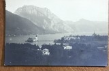 CPISTR7 Ilustrata Veche Austria Lacul Traunsee Castelul Schloss Ort Kilophot / Vintage Austria Postcard Traunsee Lake Schloss Ort Castle Wurthle