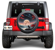 Sticker Auto &quot;Roata de Rezerva&quot; rezistenta la intemperii si raze UV, diametru 55 cm, Cod: AVX-RR17 FAVLine Selection