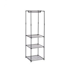 Dulap pentru haine , 50 x 43,5 x 160 cm, Negru