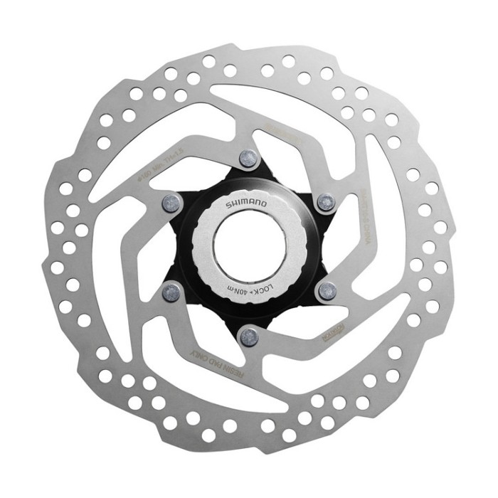 Rotor Disc Bicicleta Shimano SM-RT10 S - 160mm, Argintiu Ultimate FactoryBikes