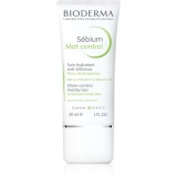 Bioderma S&eacute;bium Mat Control crema hidratanta usoara pentru piele lucioasa cu pori dilatati 30 ml