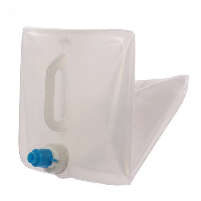 Bidon pliabil Ghirba, plastic, 15 L, Transparent