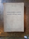 CIUPERCI PARAZITE ȘI SAPROFITE DIN REPUBLICA POPULARĂ ROM&Acirc;NĂ