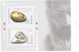 ROMANIA 2006 LP 1739 b BLOC EMISIUNE ROMANIA-FRANTA C. BRANCUSI MNH
