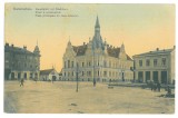 2334 - CARANSEBES, Timis, Market, Romania - old postcard - used - 1915